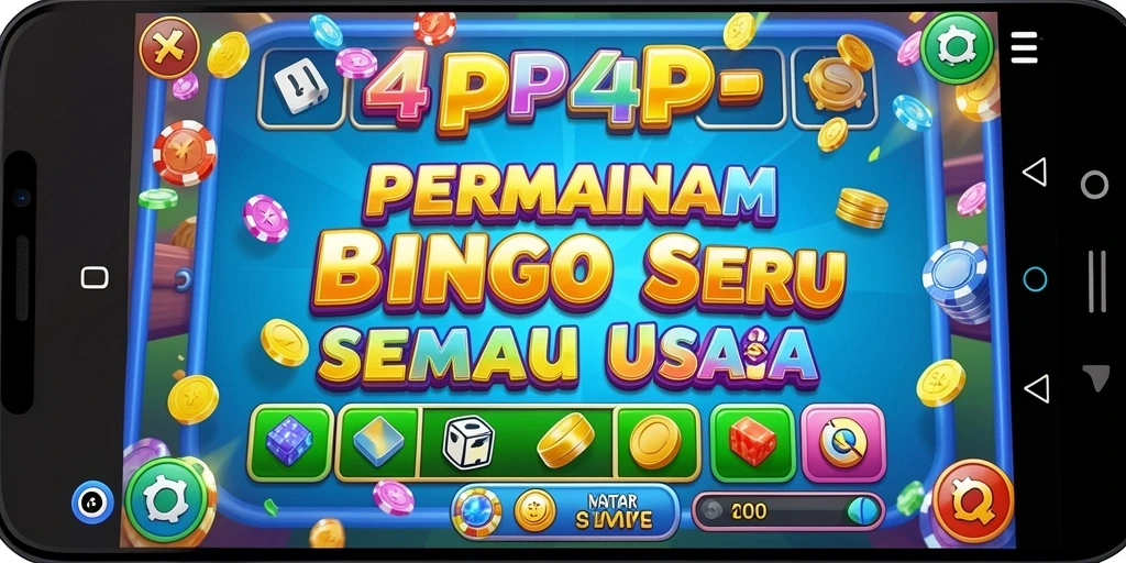 Tampilan gameplay Bingo yang seru dan interaktif.
