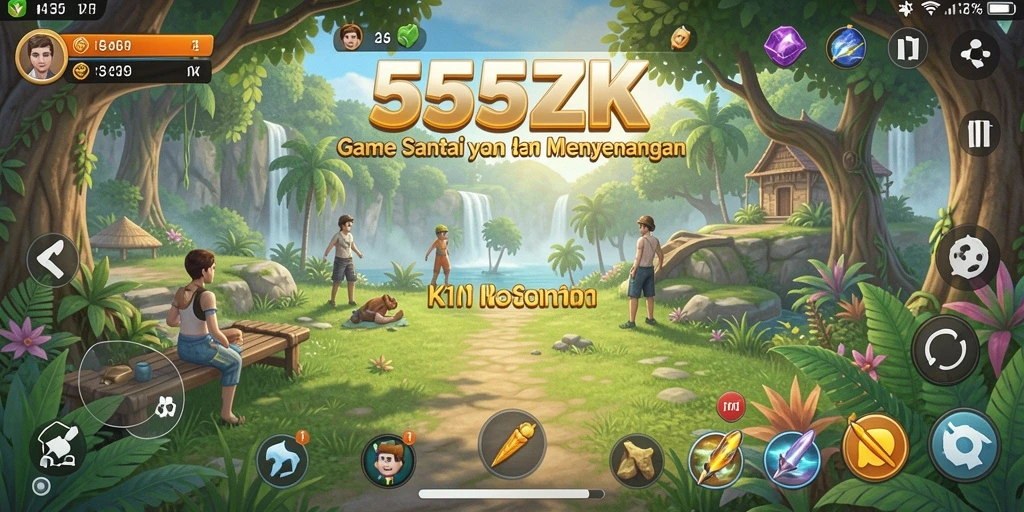 Gameplay menyenangkan di <strong>555ZK</strong> dengan grafis cerah dan interaksi mudah.