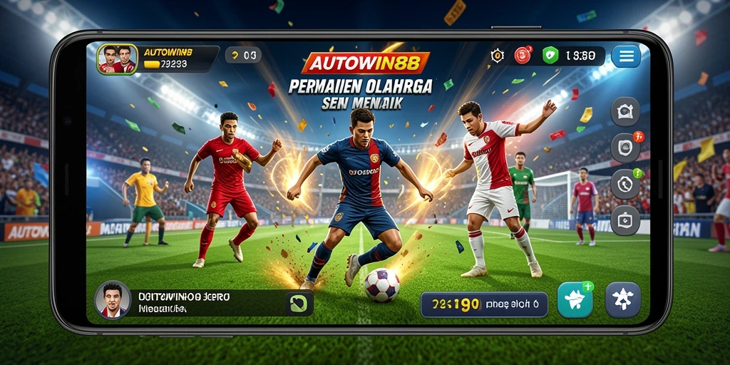 Tampilan gameplay seru dan mendebarkan di AUTOWIN88