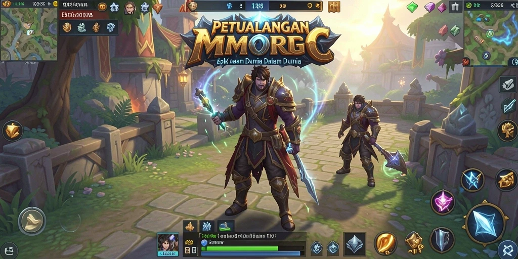 Gameplay seru E88 dengan banyak aksi dan petualangan MMORPG.