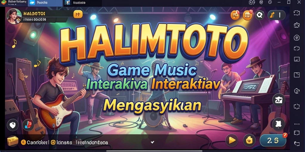 Screenshot utama HALIMTOTO menampilkan gameplay yang seru dan interaktif.
