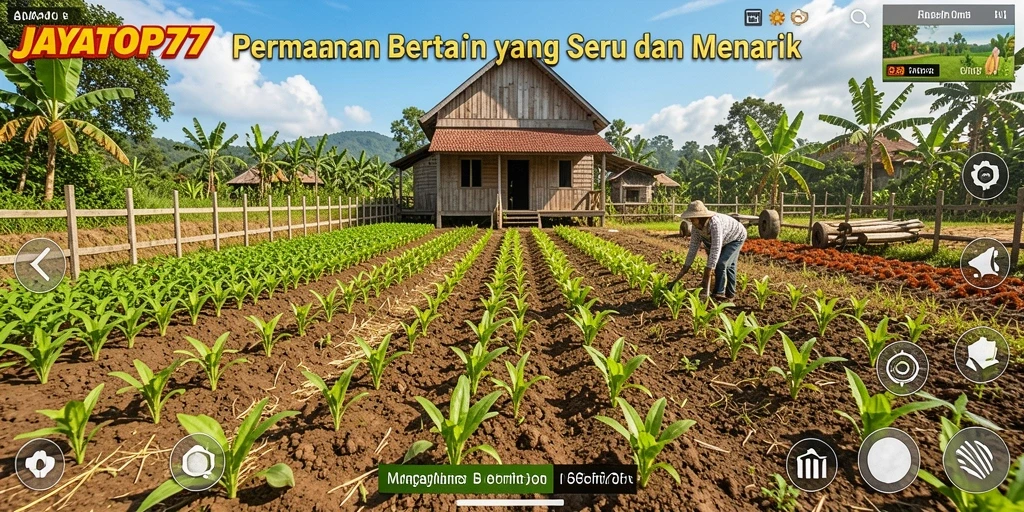 Menampilkan gameplay seru dengan berbagai tanaman dan hewan dalam JAYATOP77.