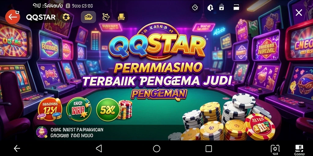 Gameplay kasino yang mendebarkan di QQSTAR dengan grafis menawan.