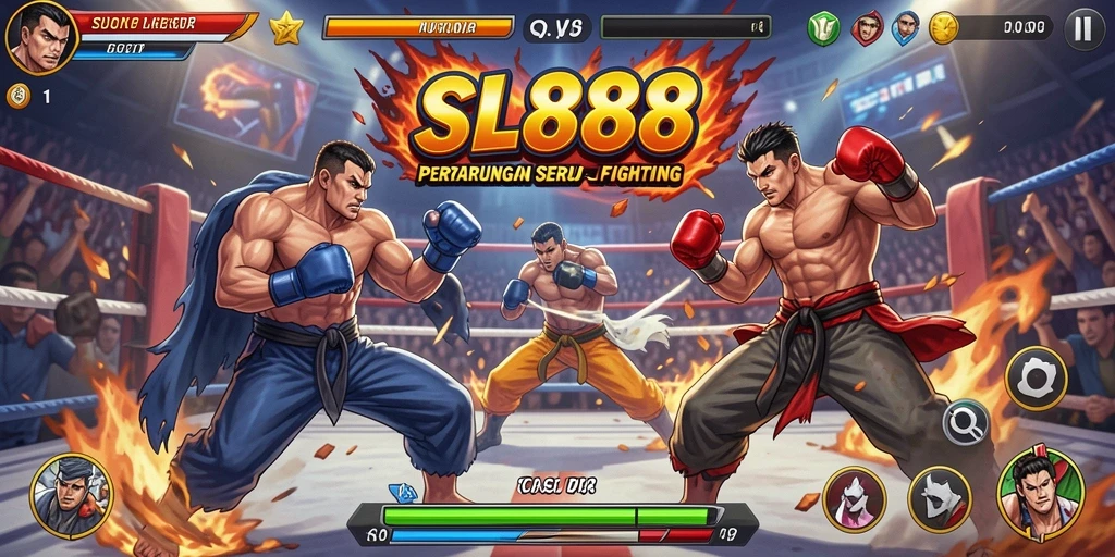 Screenshot dari gameplay SL888 yang menegangkan dan menarik.