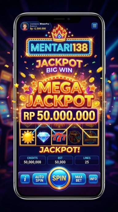 Tampilan antarmuka mentari138 yang sederhana dan intuitif.